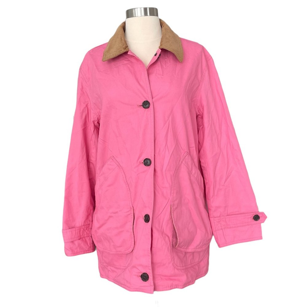 J. Crew Pink Barn Coat - NWT